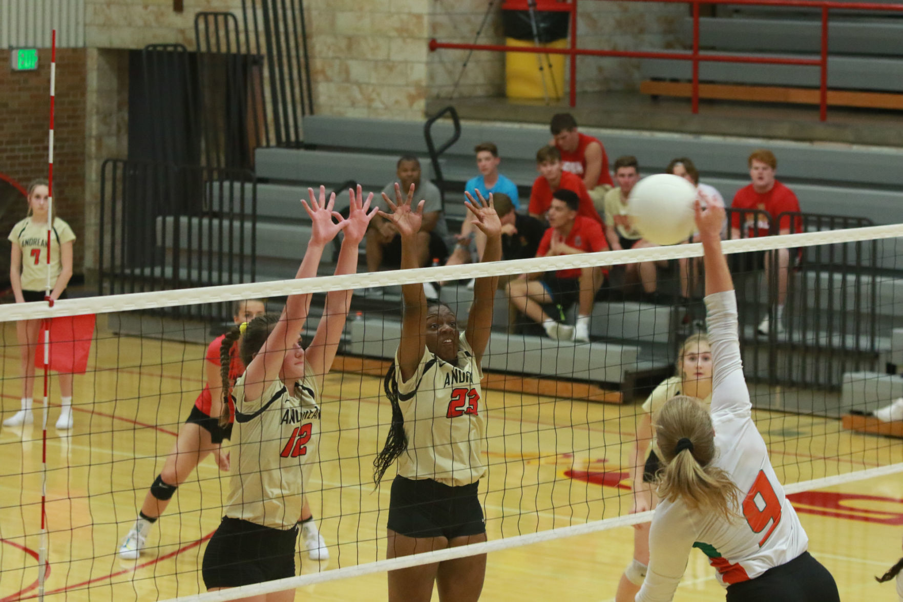 Gallery: Girls volleyball - Wheeler at Andrean